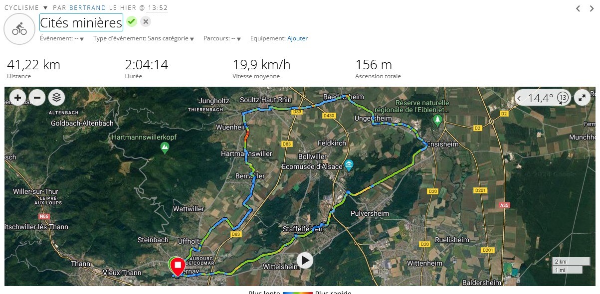 Le parcours du joursCites minieres