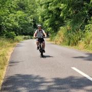 Coureur en plein effort