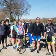 Le groupe de la première sortie (presqu'au complet)