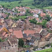 Riquewihr vue de haut